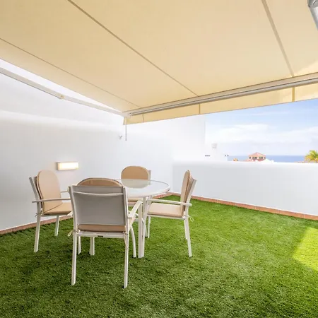 Acogedor Duplex Con Amplia Terraza Y Vistas Al Mar Costa Adeje (Tenerife)