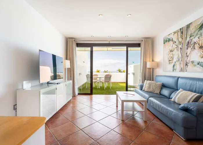 Acogedor Duplex Con Amplia Terraza Y Vistas Al Mar * Costa Adeje (Tenerife)
