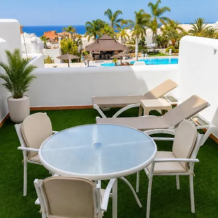 Acogedor Duplex 8b Con Amplia Terraza Y Vistas Al Mar * Costa Adeje (Tenerife)